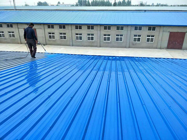 兰山 彩钢瓦喷漆翻新工业厂房、仓库